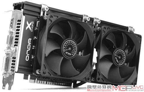 昂达 GTX550Ti 1536MB神戈